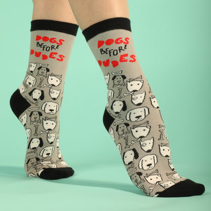 Dogs Before Dudes Socks