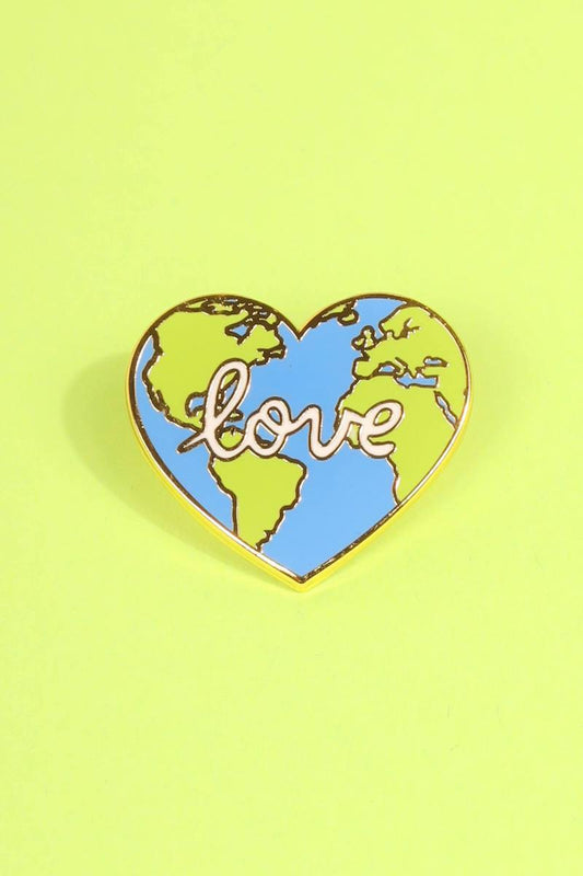 Earth Love Enamel Pin Enamel Pin Patches & Pins 