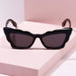 Endless Waves Cateye Frame Sunglasses Sunglasses mure + grand Black/Black 