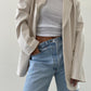 Enya Cream Blazer Clothing Et Clet 