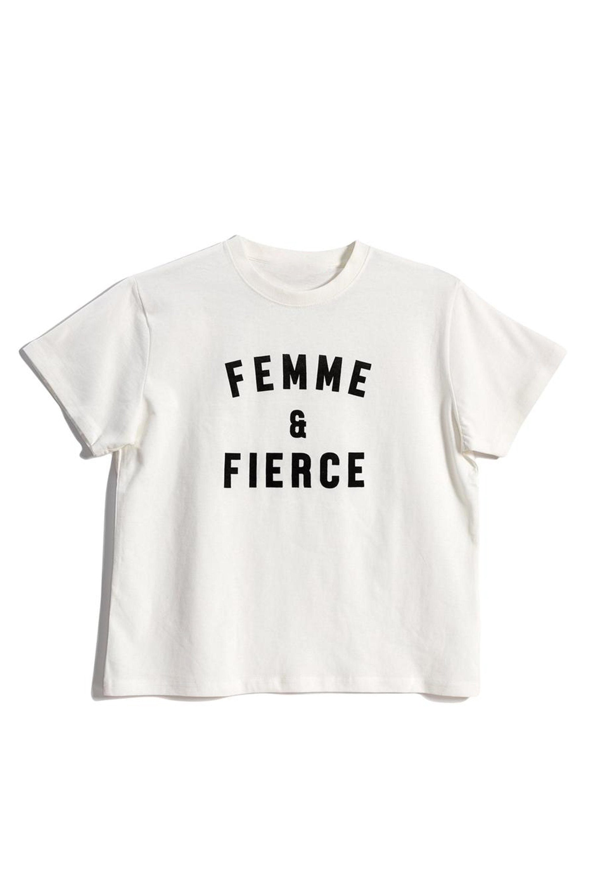 Femme & Fierce T-Shirt t-shirt Mulberry & Grand 
