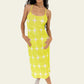 find me now Kai Dress in Lime Clothing Find Me Now 