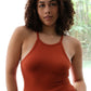 Finley Ribbed Seamless Tank Top mure + grand Sienna 