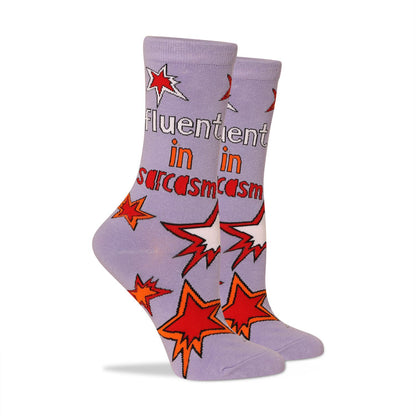 Fluent in Sarcasm Socks