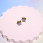 Fries Enamel Charm Stud Earrings Earrings Mure + Grand 