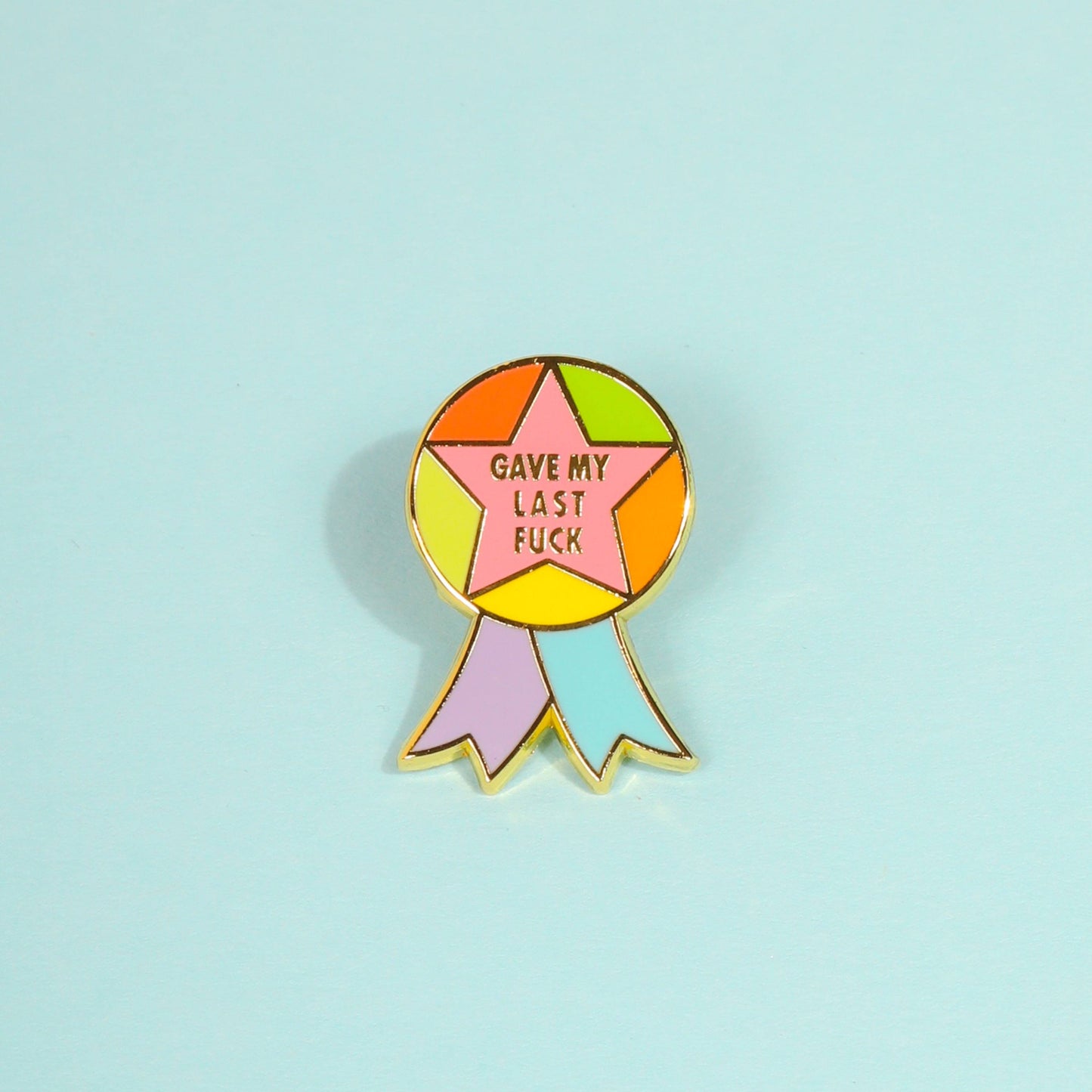 Gave My Last Fuck Enamel Pin Enamel Pin Patches & Pins 