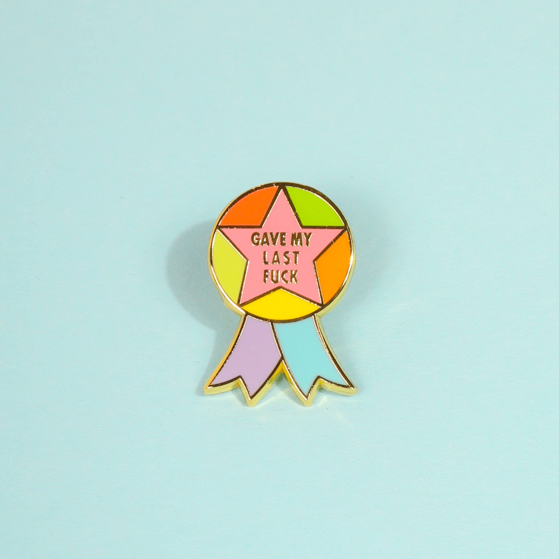 Gave My Last Fuck Enamel Pin Enamel Pin Patches & Pins 