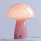 Glass Mushroom Table Lamp Humber 