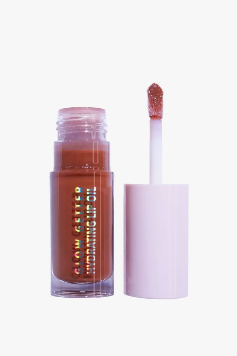 Glow Getter Hydrating Lip Oil in Let's Cuddle Beauty Moira Cosmetics 