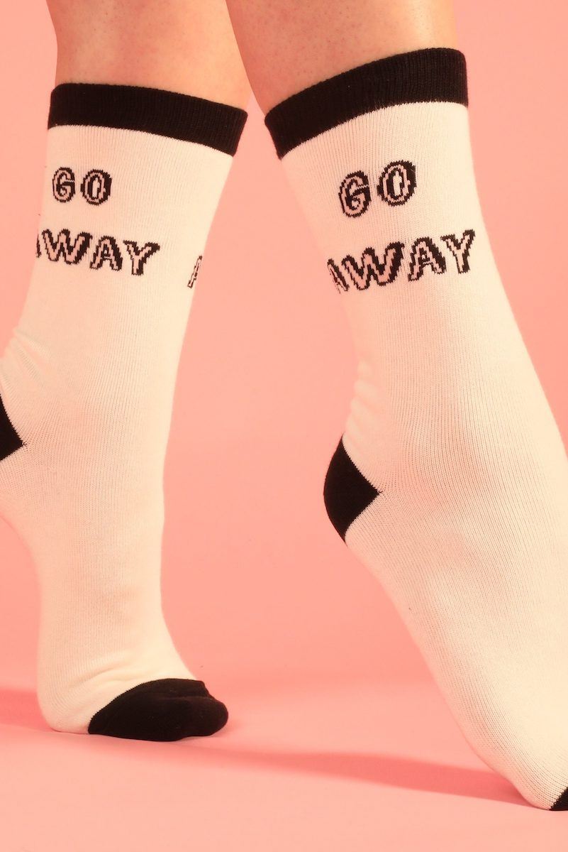 Go Away Socks Socks Mulberry & Grand 