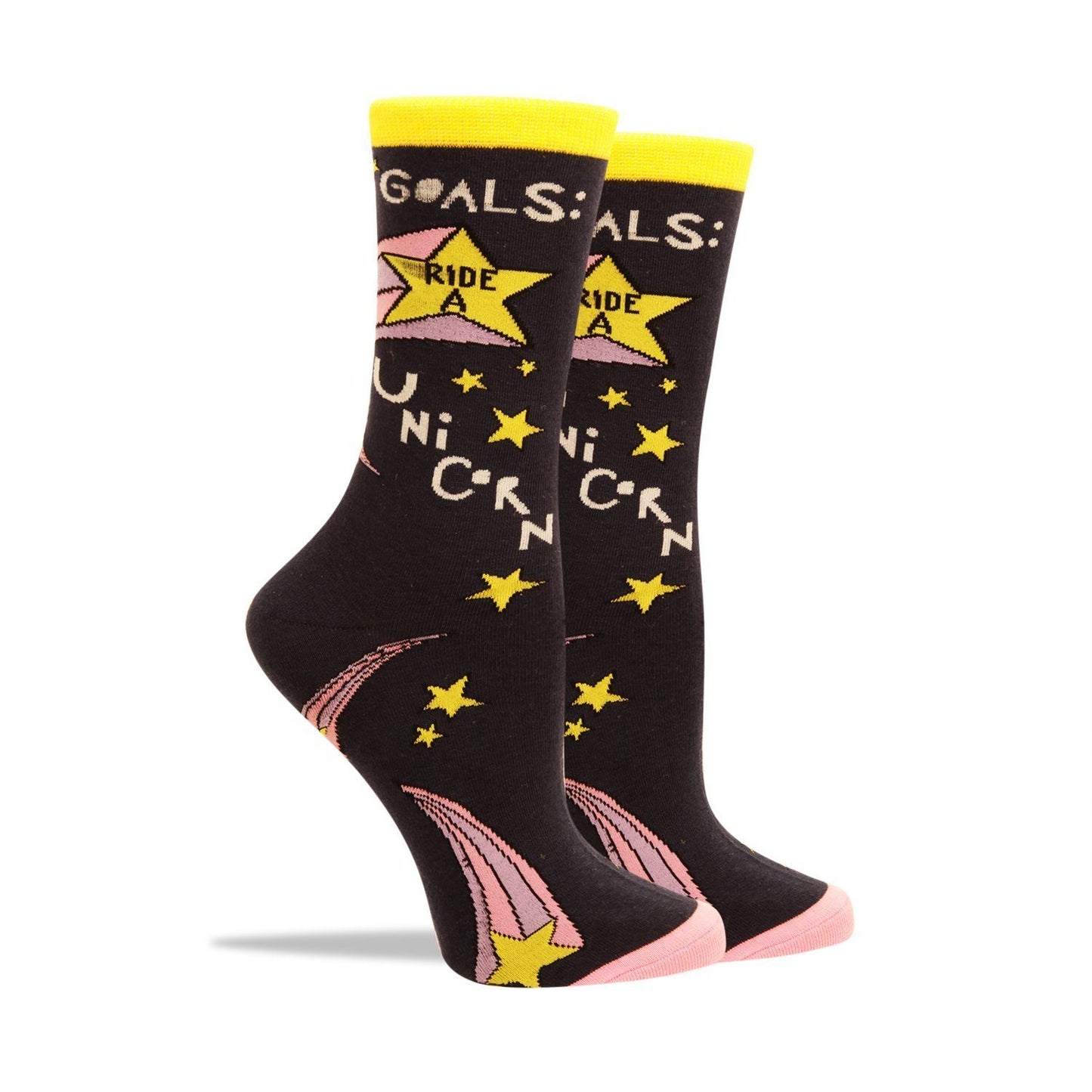 Goals: Ride a Unicorn Socks