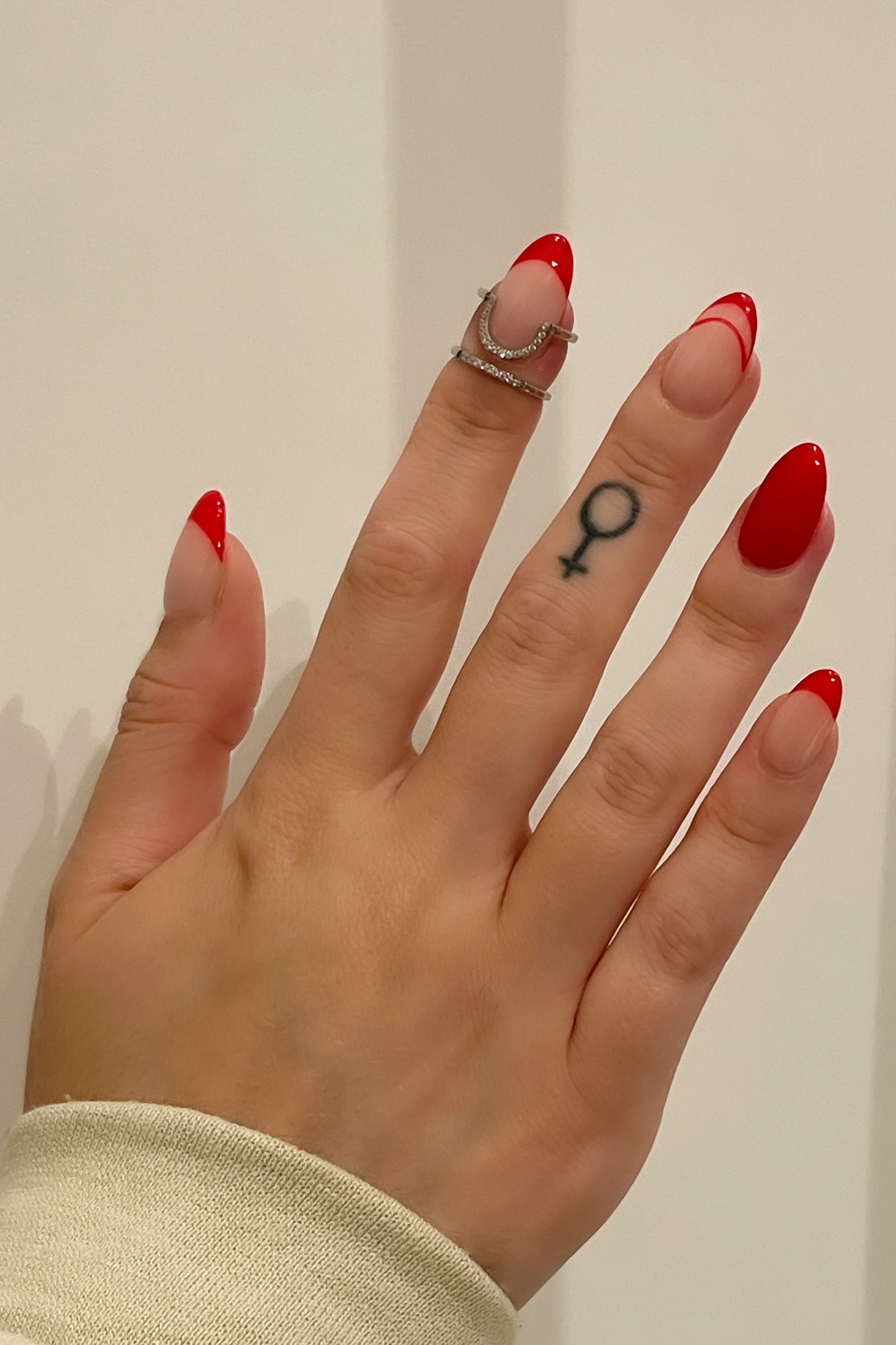 The Half-Moon Manicure Is The Fall Nail Art Trend Fashion Girls Love