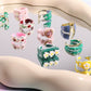 Happy Daze Flower Painted Stacking Ring Rings mure + grand 