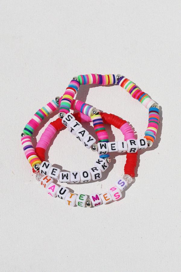 Haute Mess Inspirational Beaded Bracelet