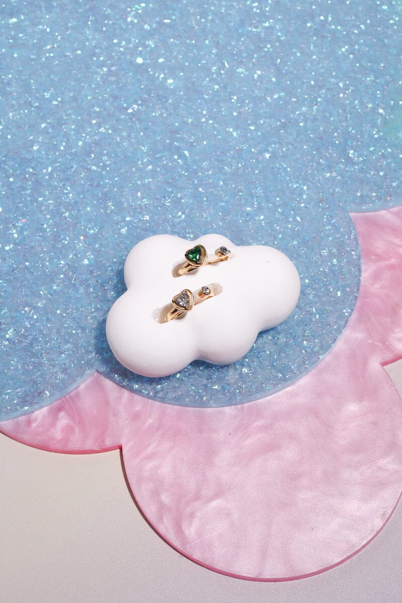Hearts Desire Midi Ring in GoldMure + Grand
