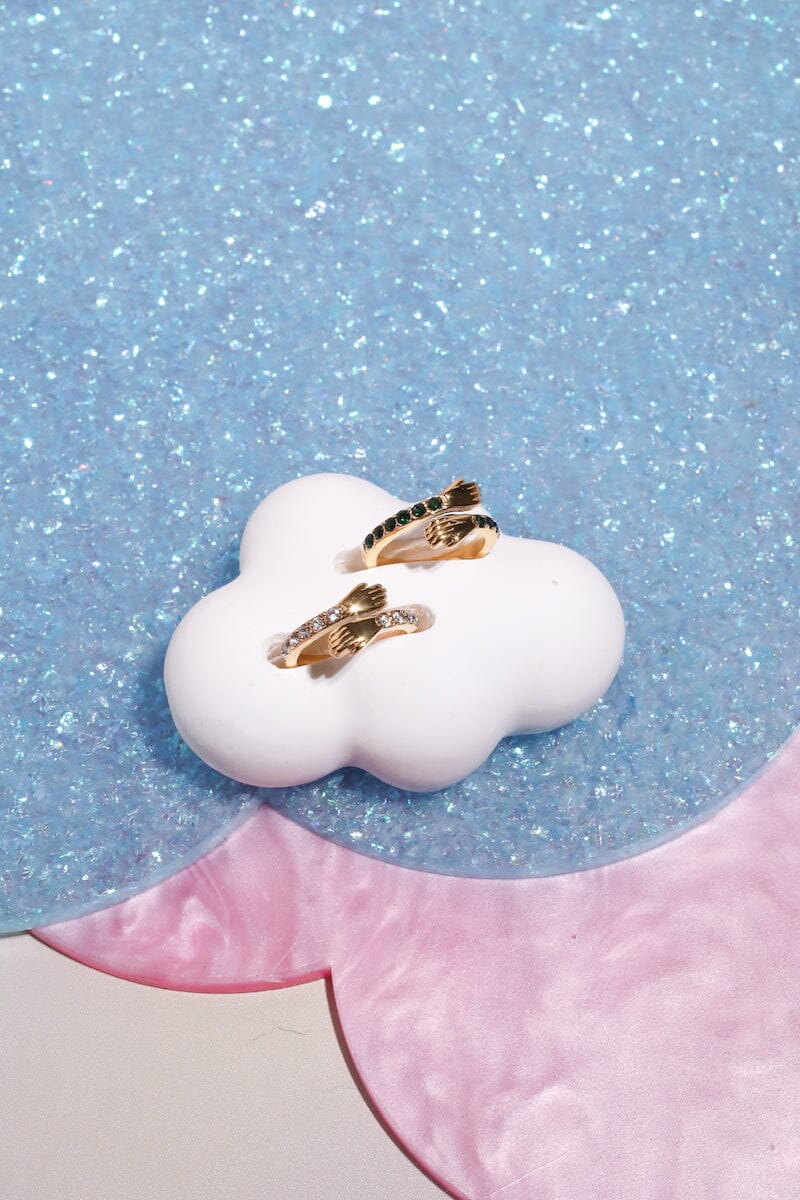 Hug Me Midi Ring in GoldMure + Grand
