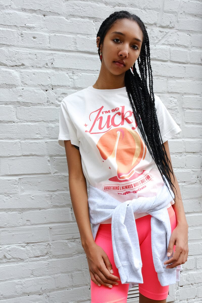 I'm so Lucky T-Shirt t-shirt mure + grand 