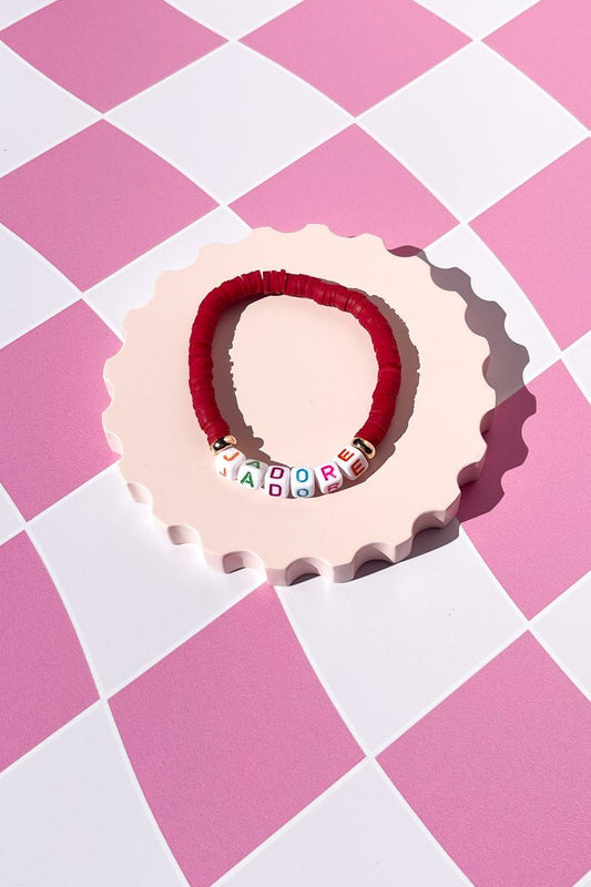 Jadore Colorful Inspirational Beaded Bracelet Bracelet Mulberry & Grand Default 