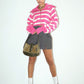 James Pink Stripe Sweater Clothing Bailey Rose 