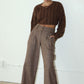 Jora Brown Plaid Trousers Clothing Bailey Rose 