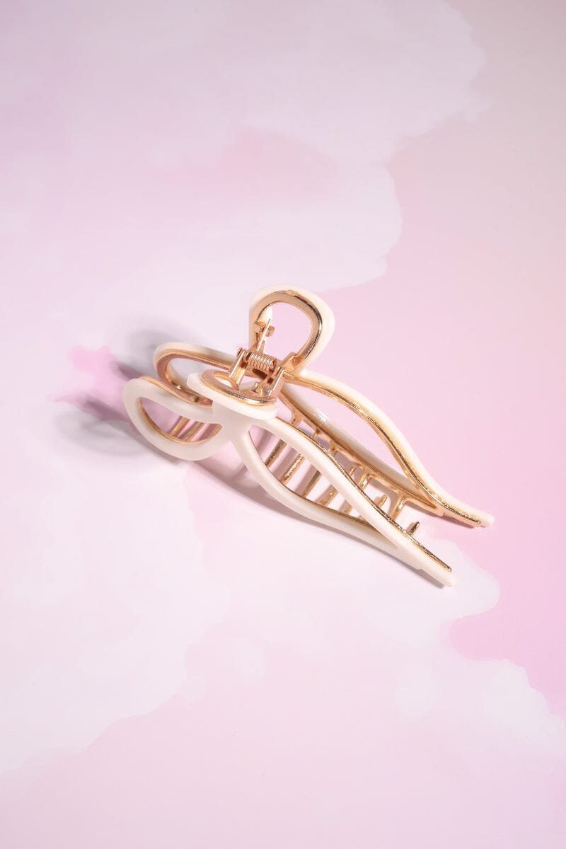 Jumbo Bow Claw Clip Hair Accessory mure + grand 