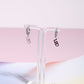 Leo Crystal Zodiac Charm Dangle Earrings Earrings Mure + Grand 