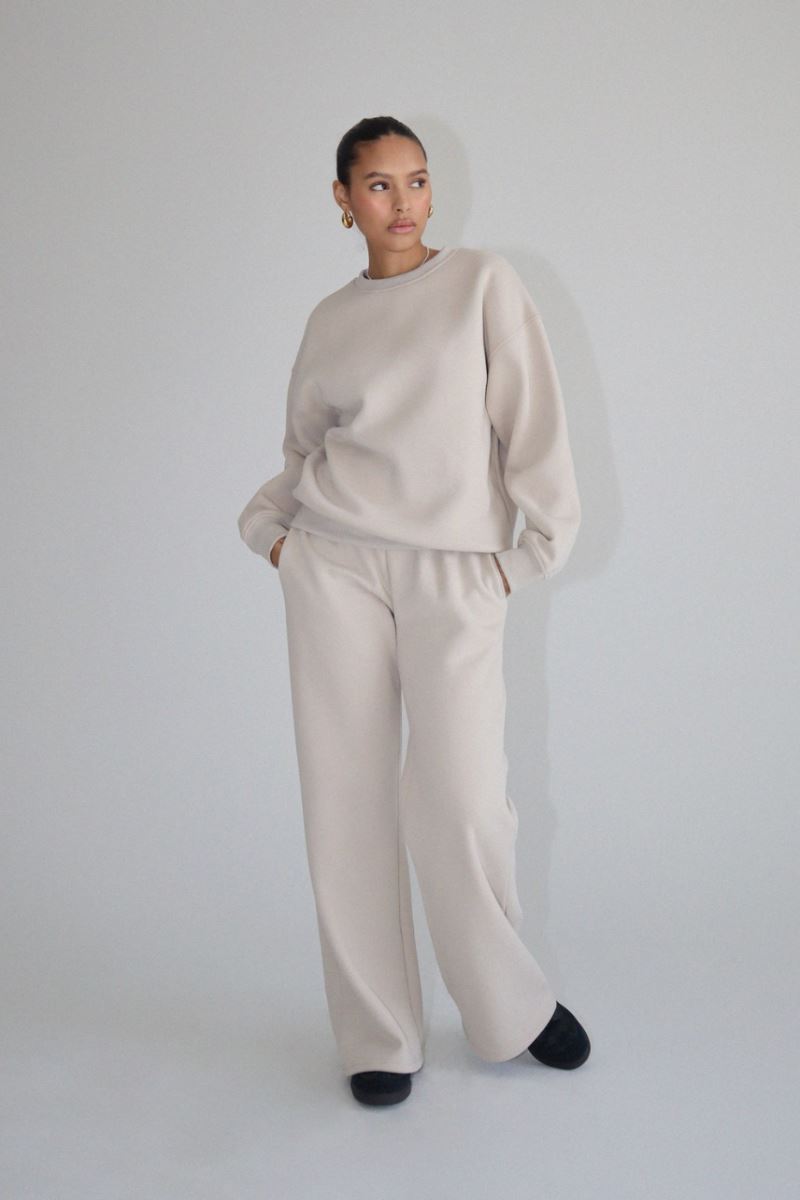 Like a Cloud Straight Leg Sweatpants Clothing Bailey Rose 