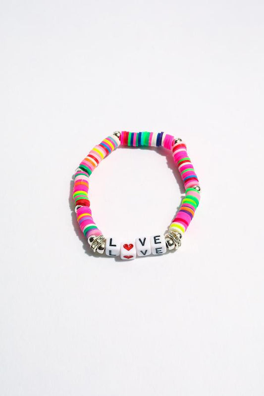 Love Inspirational Beaded Bracelet