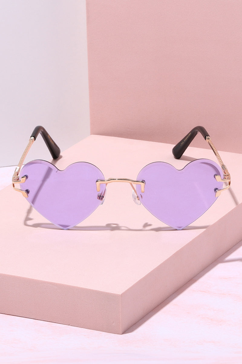 Love You Lots Sunglasses Sunglasses Mure + Grand Lavender 