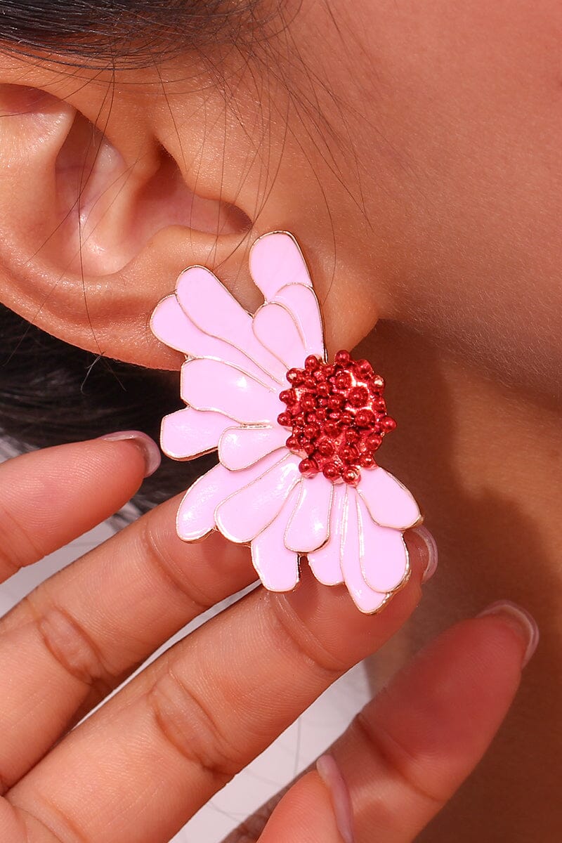 Maeve Floral Drop Dangle Earrings Earrings mure + grand 