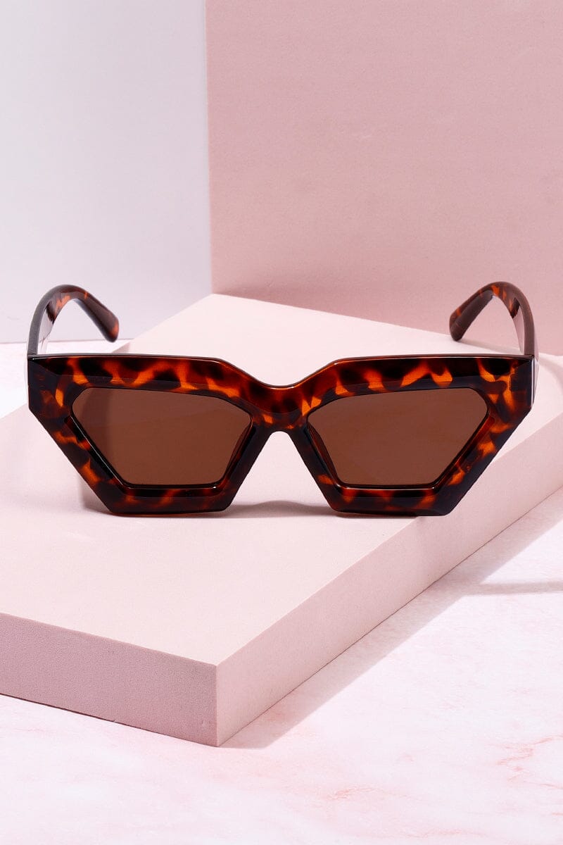 Majorca Puff Frame Sunglasses Sunglasses mure + grand Tortoise/Brown 