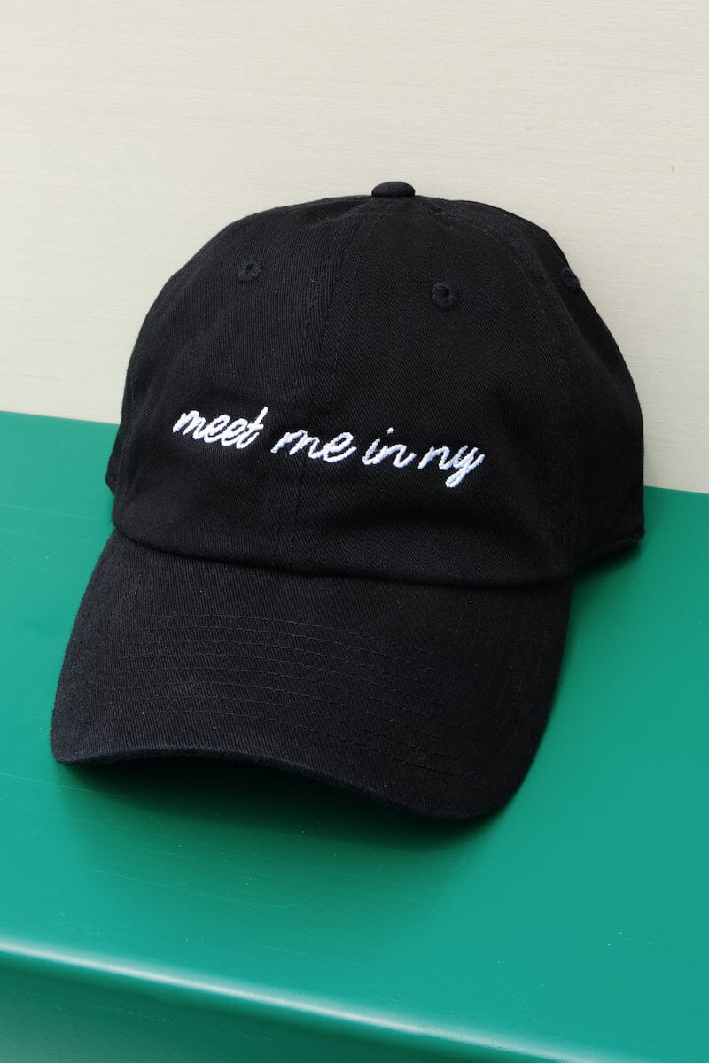 Meet Me in NY Embroidered Dad Hat Hats mure + grand 