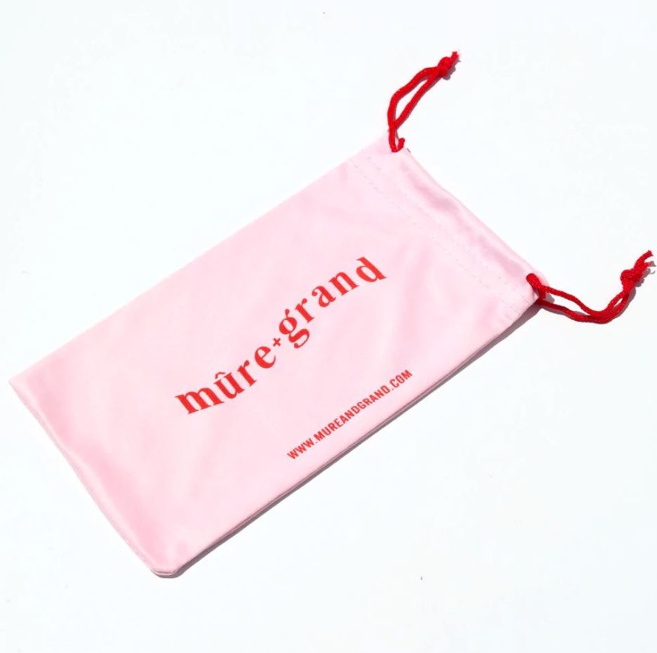 M+G Drawstring Pouch Mure + Grand Sunglass 