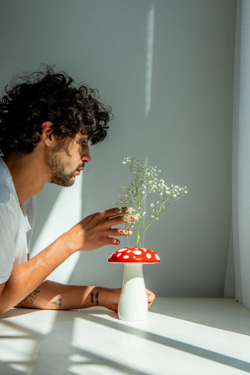 Mushroom Vase Home Decor DOIY Designs 