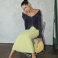 Navy Washed Off the Shoulder Top Clothing Bailey Rose 