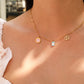 New York Cheap Eats Enamel Charm Necklace Necklace Mure + Grand Gold 