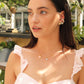 New York Coffee Cup Enamel Charm Stud Earrings Earrings Mure + Grand 