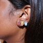 New York Pizza Enamel Charm Stud Earrings Earrings Mure + Grand 