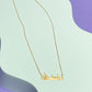 New York Skyline Necklace Sterling Silver Necklace Mure + Grand 