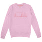 New York Skyline Sweatshirt Mure + Grand Pink Small 