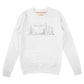 New York Skyline Sweatshirt Mure + Grand White Small 