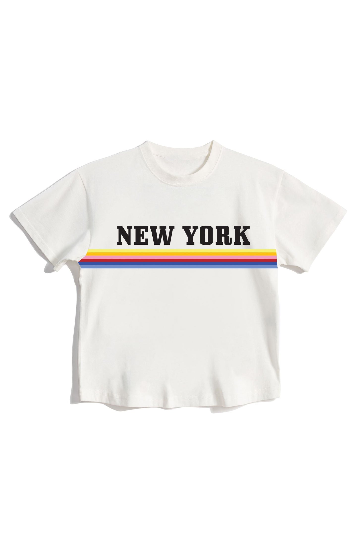 New York Stripe T-Shirt t-shirt Mulberry & Grand 