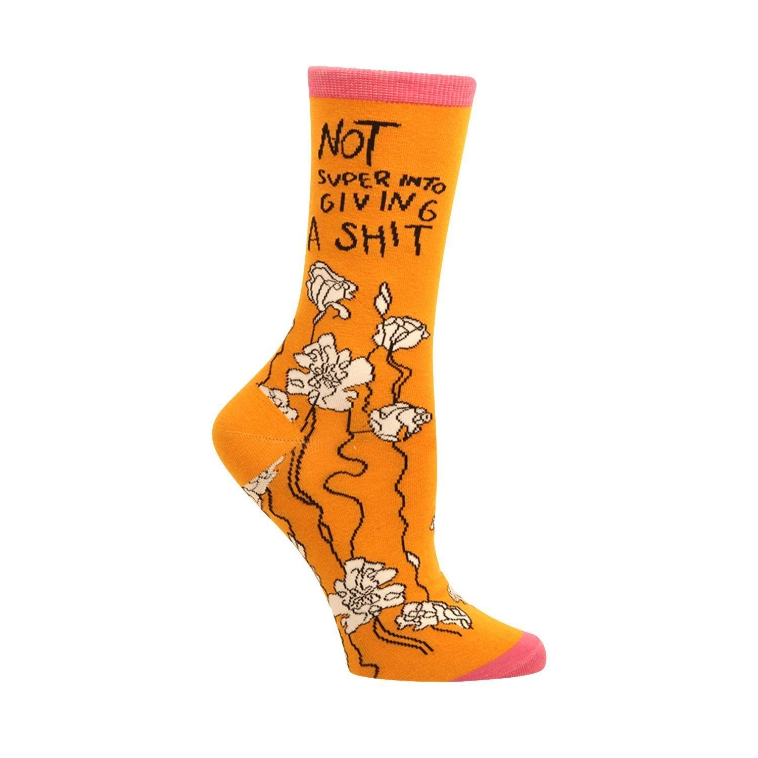 Not Super Into Giving a Shit Socks