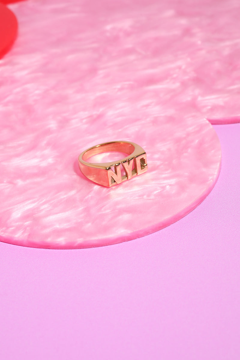 NYC Signet Stacking Ring Rings Mure + Grand 