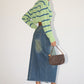 Olive Striped Sweater Clothing Bailey Rose 