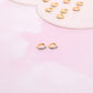 Olivia Crystal Sterling Silver Huggie Earrings Earrings mure + grand Sky 