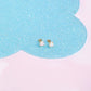 Opal Sterling Silver Stud Earrings Earrings mure + grand 