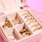 Open Tear Drop + Baguette Sterling Silver Ring Rings Mure + Grand 