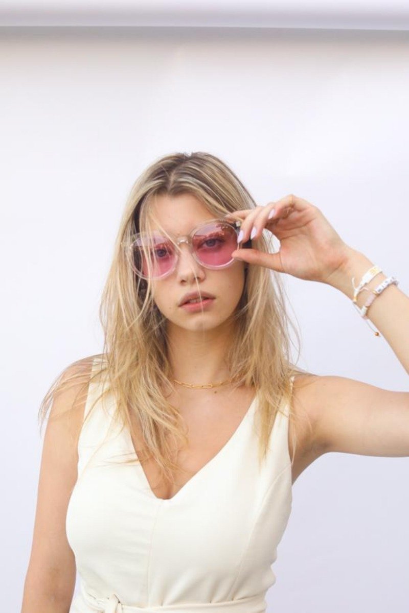 Oversize Rounded Gabi Sunglasses