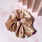 Oversized Satin Scrunchie Hair Accessory Mulberry & Grand Champagne 